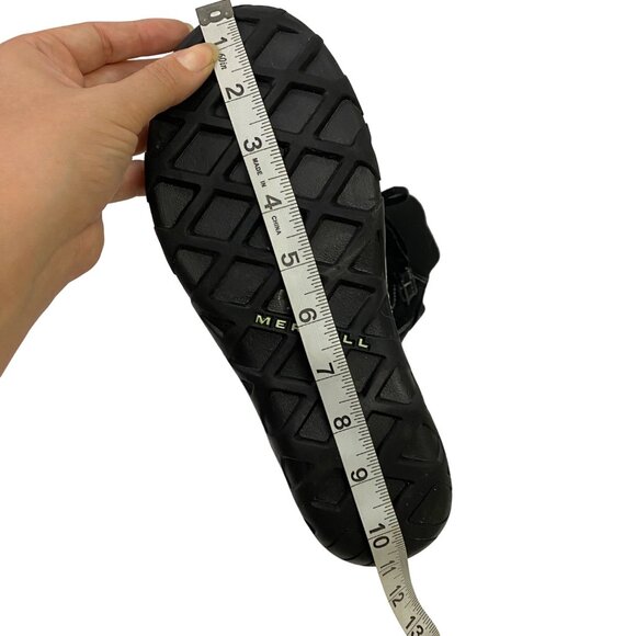 Merrell Jungle Moc Black Suede Leather Faux Fur Select Dry Winter Boots Kids 7 - Picture 15 of 16